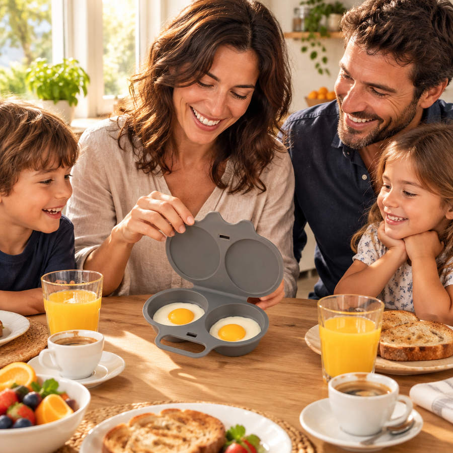 Familienfrühstück mit UovoLampo